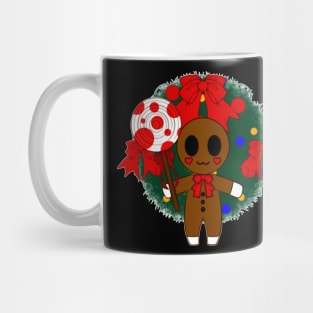 Gingerbread Cookie And Candy Lolipop Mug